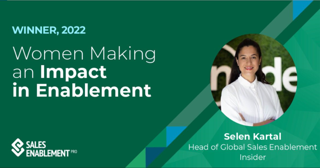2022 Women Making an Impact in Sales Enablement